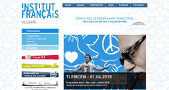 Desktop Screenshot of if-algerie.com